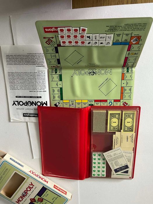 Monopoly Waddingtons gra podróżna magnetyczna