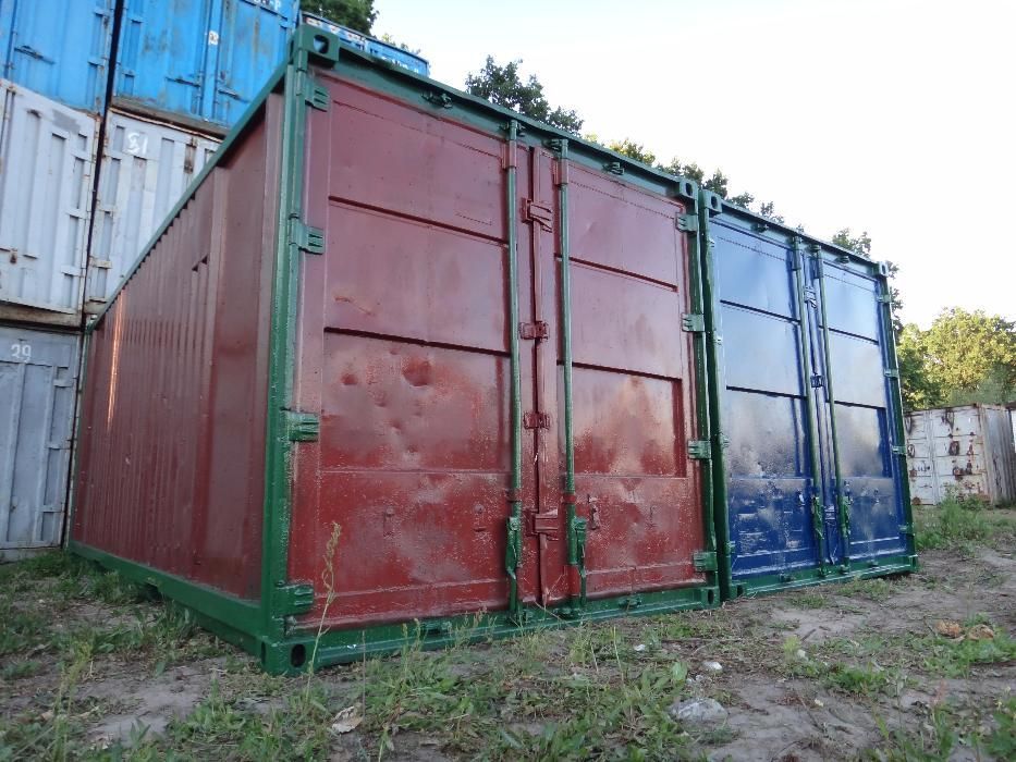 Контейнер морской 20 футов транспортный. Идеальное состояние. Доставка