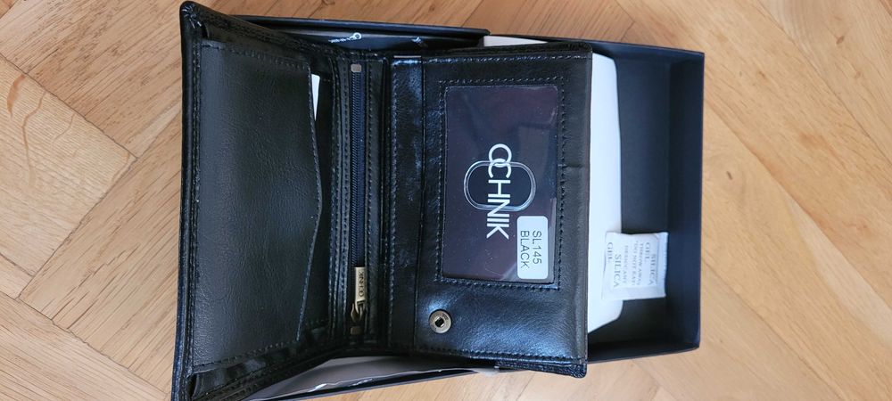 Portfel skórzany męski - Ochnik