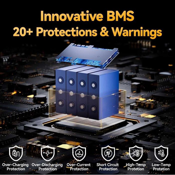 Акумулятор LiFePO4 PowerQueen 12V 100Ah Low Temp Protection (BMS 100A)