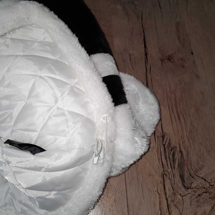 Futerko Balenciaga oversize L białe czarne nowe