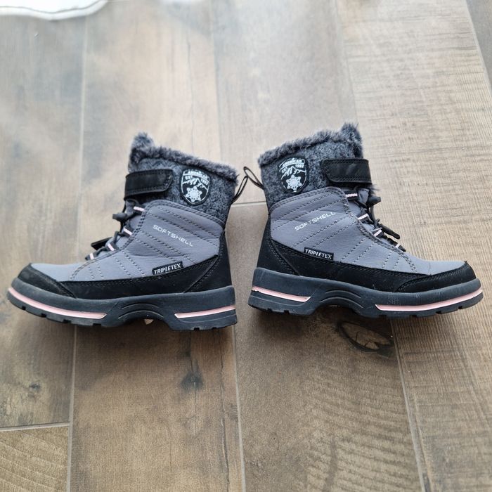 Зимові черевики термо чобітки для дівчинки 27 р. 17 см American club ч