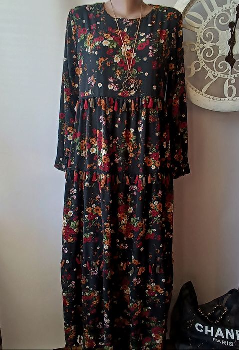 Брендовое платье. В стиле Бохо. Р 48