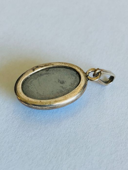 Zawieszka wisiorek srebrny z hematytem