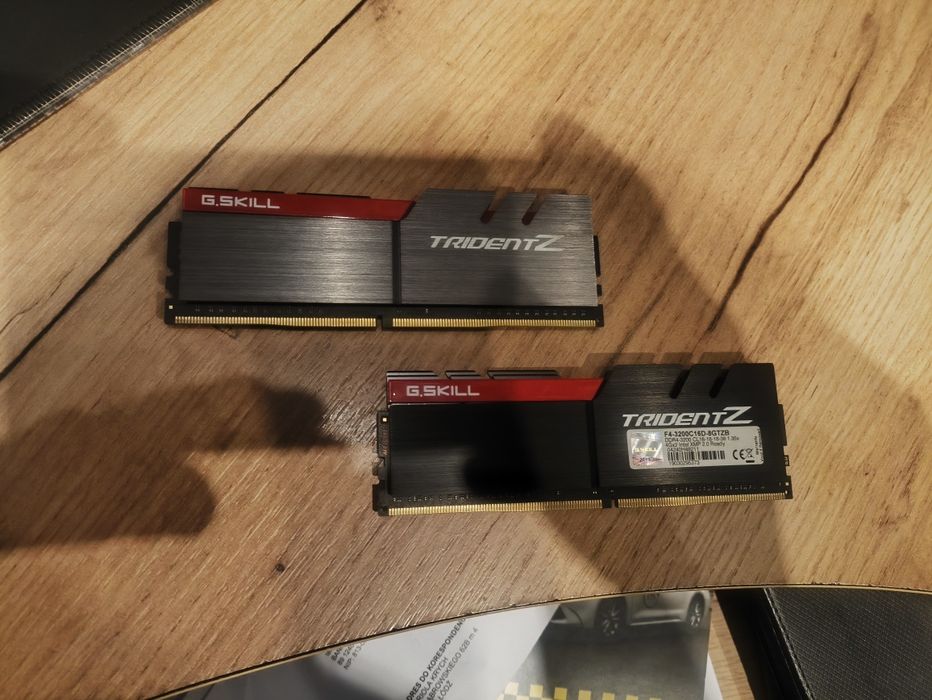 Pamięć ram DDR4 g.skill tridentz 2x4 gb
