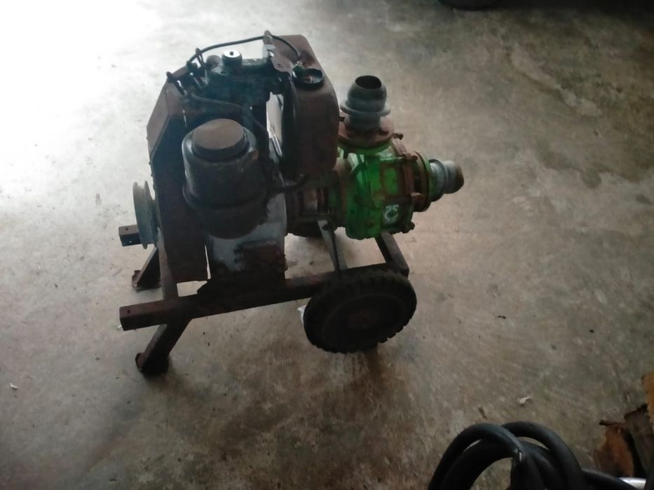Motobomba a diesel