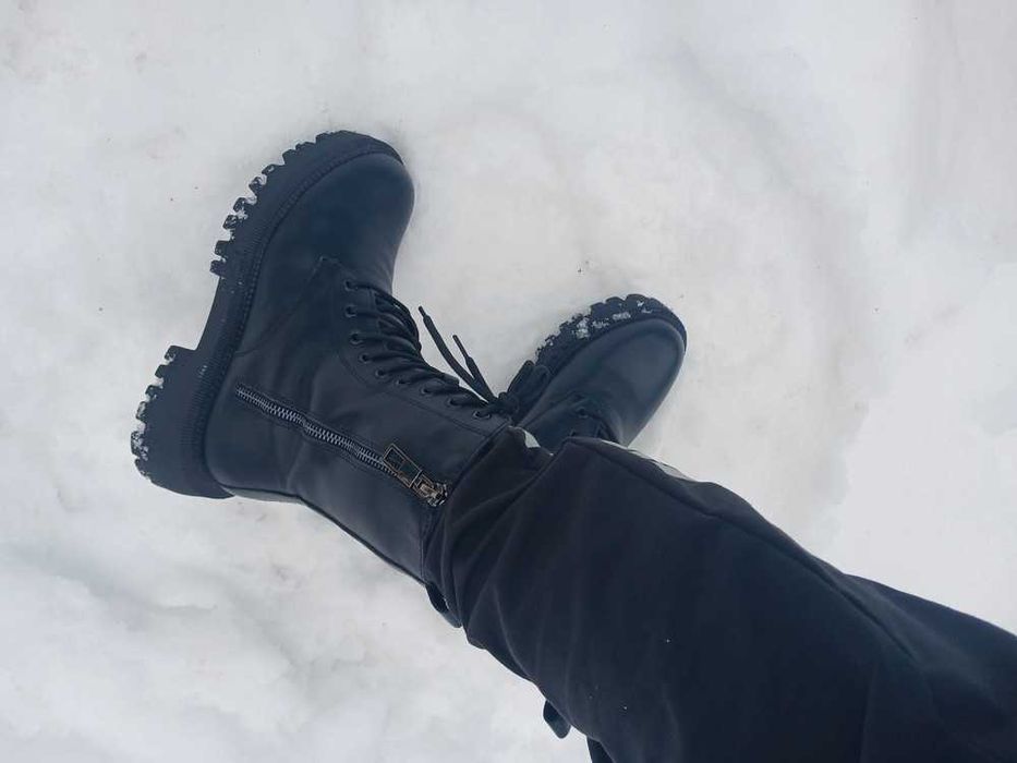 Натуральна шкіра!Зима!Стильні зручні черевики