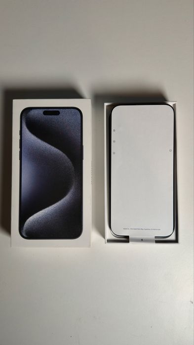 iPhone 15 Pro Max 256GB – Blue Titanium (Como Novo, com Garantia)64739094514434121