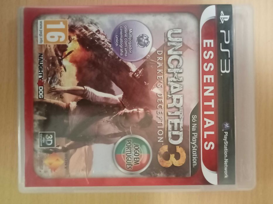 Jogo PS3 original Uncharted 3 Drake's deception