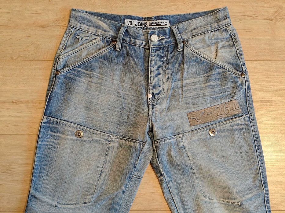 VOI JEANS spodnie męskie 32/34 pas 83 cm