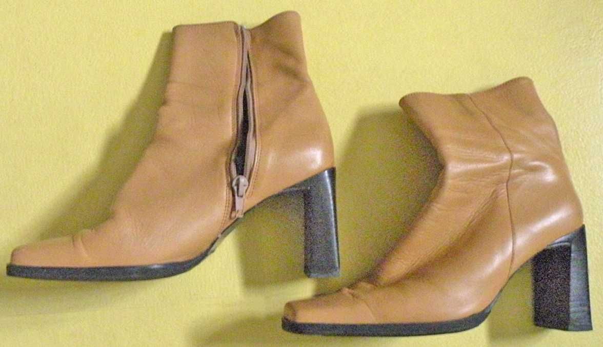 Botins em hotsell pele senhora