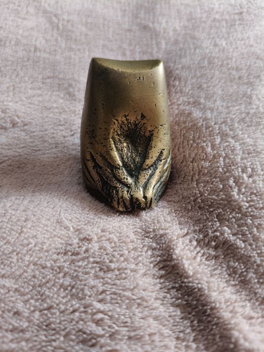 Sowa z mosiadzu,zaproponuj cene