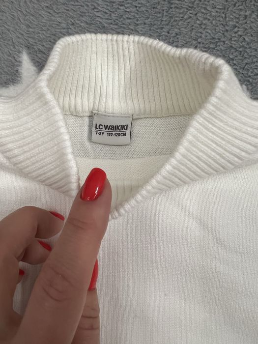 Водолазка біла