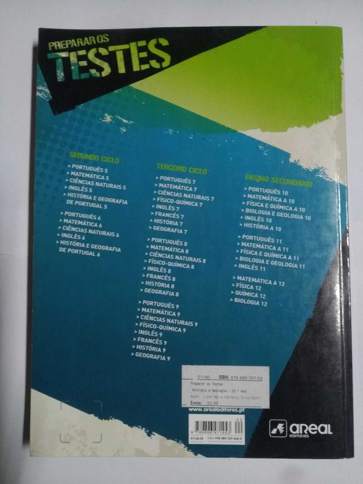 Livros de exercícios - 10º Ano - Biologia e Geologia - como novos