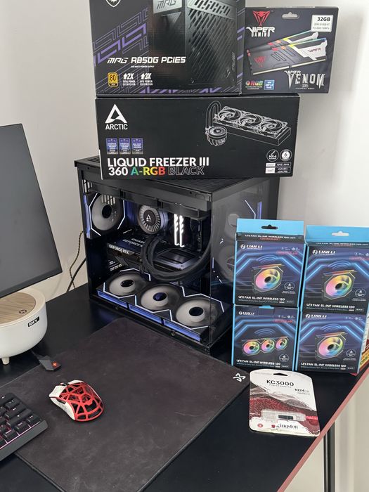 Komputer 7800X3D/4060 Ti 16GB/32GB RAM DDR5/1 TB m.2