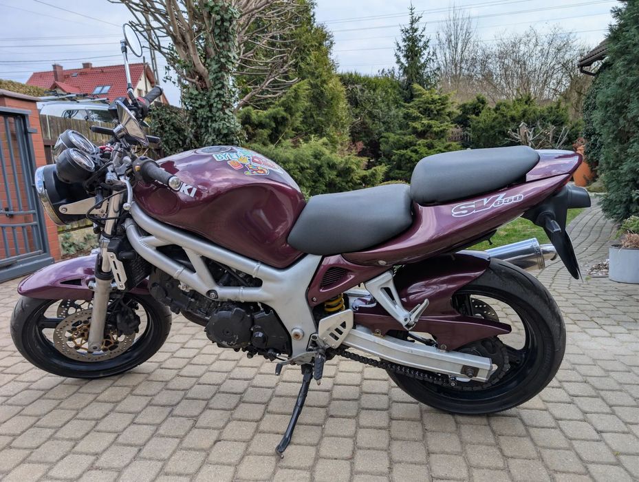 Suzuki SV Suzuki SV 650 naked. Godny polecenia!