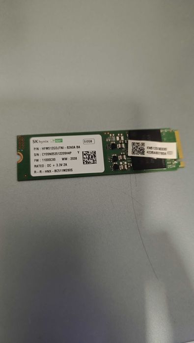 Memoria Nvme 512gb 2280