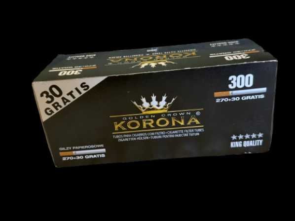 Tubos para Enrolar Cigarros – 300 Unidades por Caixa