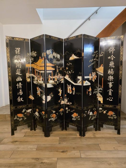 Ширма китайська шинуазрі