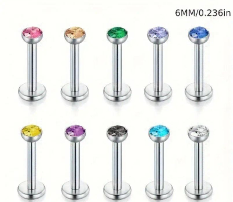 Пирсинг,штанга,Монро ,банан,кольцо (все для прокола )Нос,губа,бровь