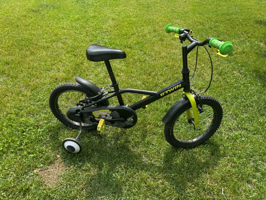 Rower dziecięcy Btwin 500 Dark Hero 16 cali