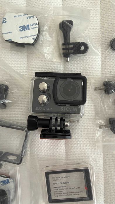 SJCAM SJ7 Star 4K - action cam compativel com suportes GoPro, completa