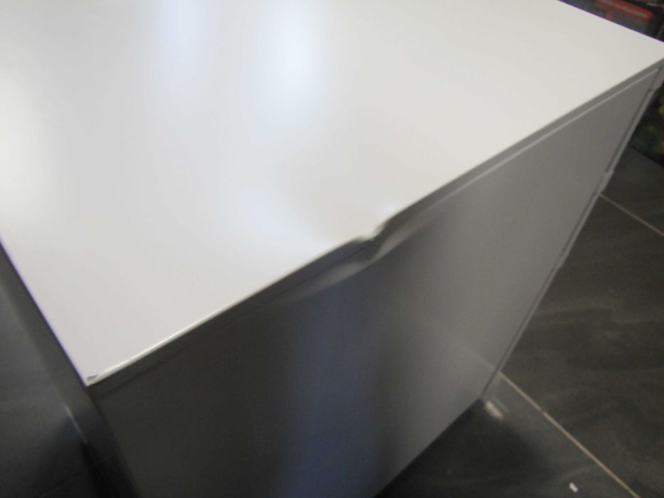 Szafka na dokumenty mobilna zamykana Songmics metalowa OFC60