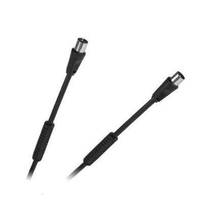 Kabel TV - Video czarny z filtrami 2,5m