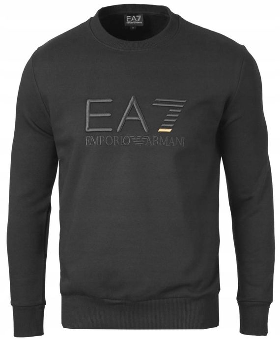 Ea7 Emporio Armani Bluza Logo Haftowane Cz R. Xxl