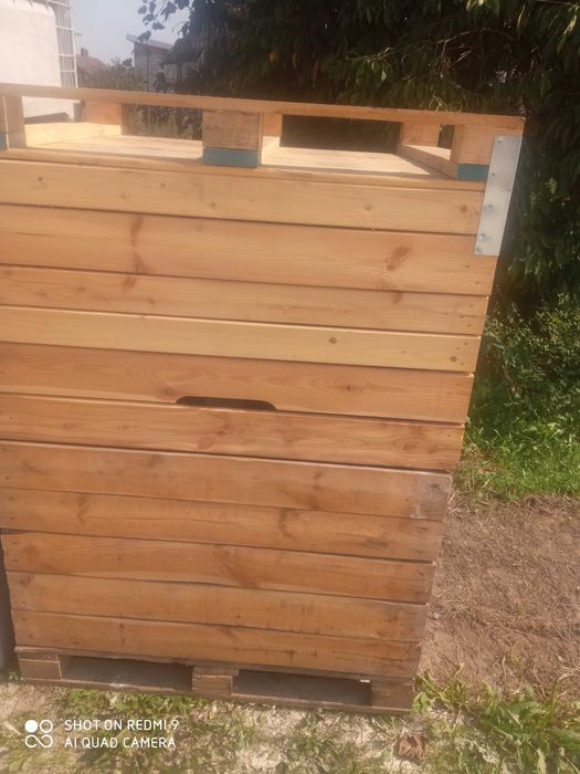 Skrzyniopalety drewniane