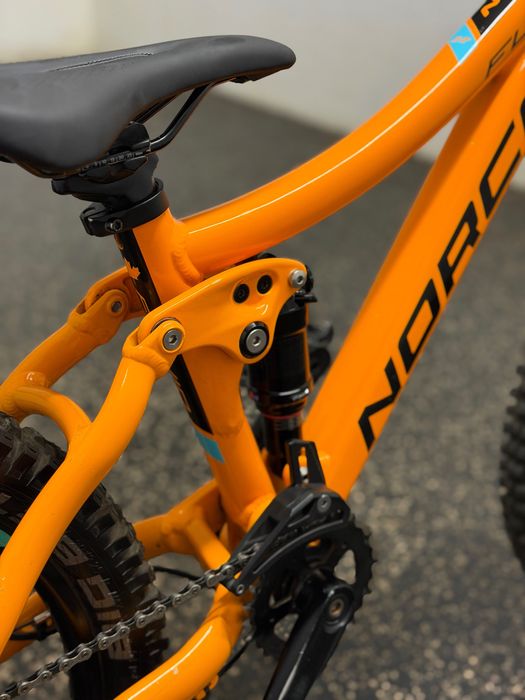 NORCO FLUID 20 Full Enduro dla dziecka / amortyzacja przód + tył