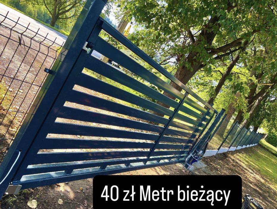 ogrodzenia panelowe 40 zł Montaz   /MAterial