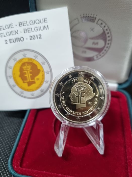 Moedas Comemorativas 2€ proof Bélgica