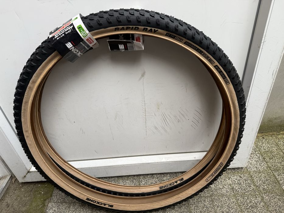 Dwie opony BlackOne 29x2.10 Rapid Ray Jet 60TPI