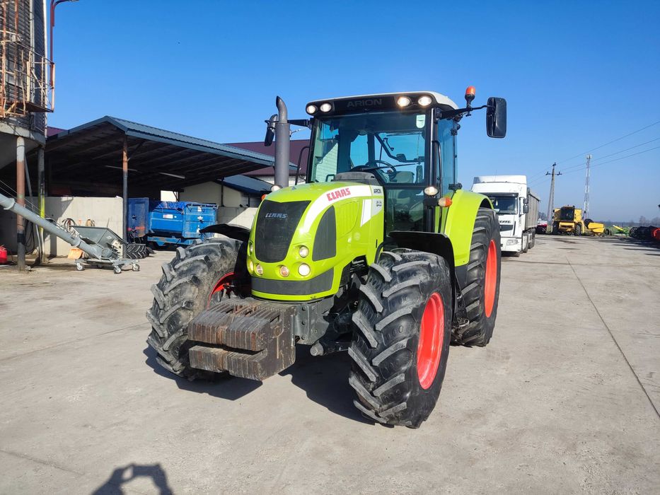 Claas Arion 640, Axion 820, ciągnik rolniczy, pneumatyka, 510