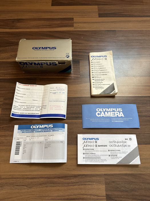 Фотоаппарат Olympus Mju-2