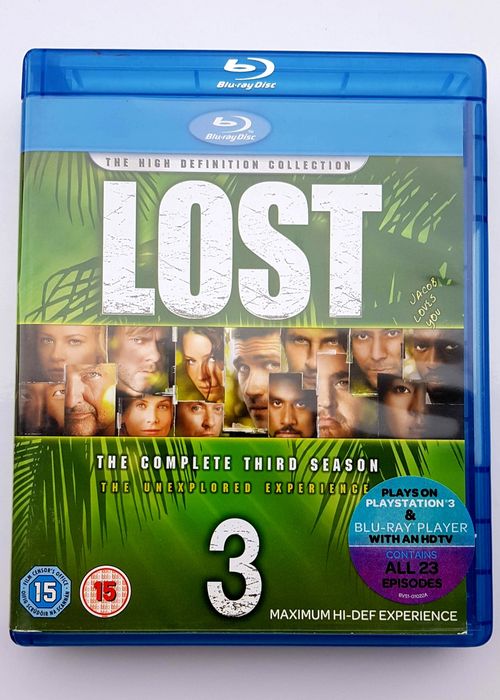 LOST Zagubieni Sezon 3 /  lektor i napisy PL / 7x blu-ray