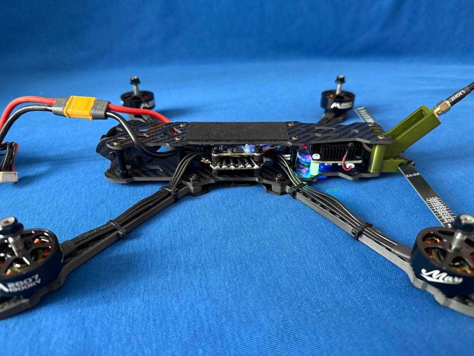 FPV Дрон 7 дюймів / AKK Ultra 3W / Caddx Ratel 2 / Mars 2807