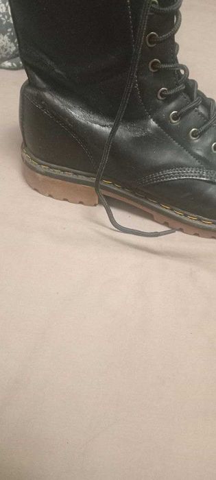 Кросовки берцы черные