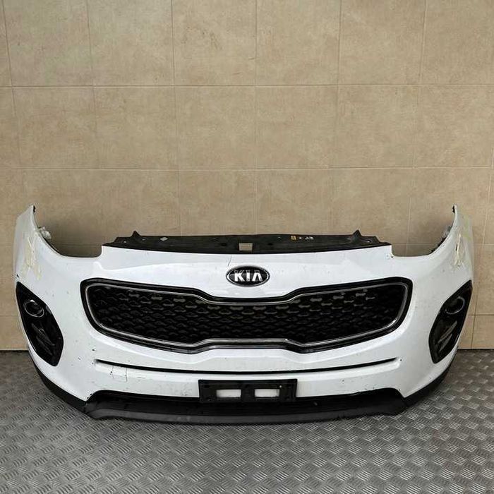 Бампер передний перед Kia Sportage 4 рест до рест разборка