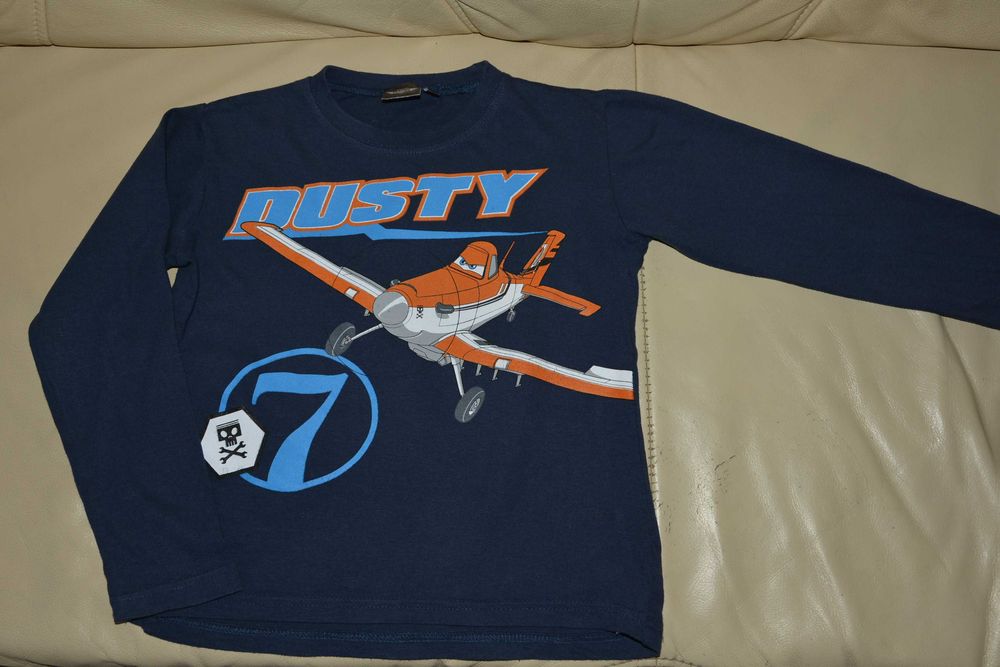 Bluzeczka DISNEY Planes DUSTY rozm. 122 bluzka, koszulka t-shirt