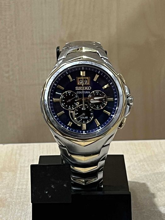 Zegarek Seiko Coutura v194-0ab0 solarny, wodoszcz 100m/Komis Krzysiek