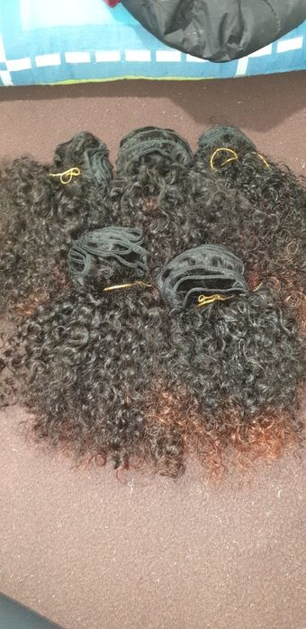Cabelo 100% natural en bom estado