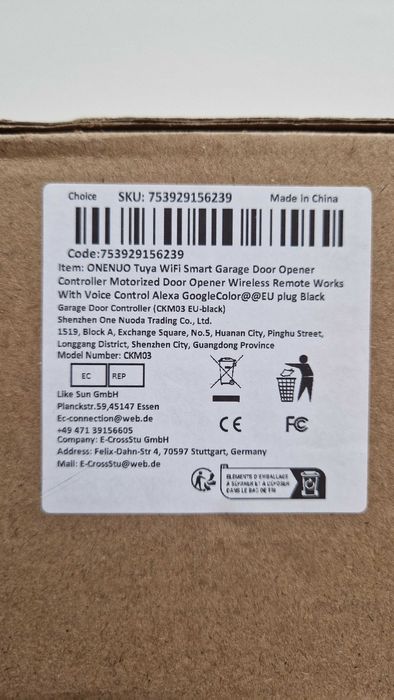 Sterownik do bramy garażowej Smart garage controller