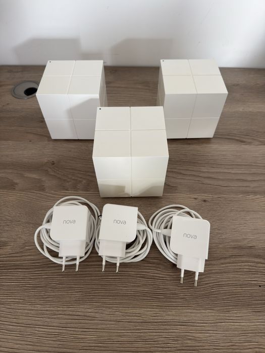 Tenda Nova MW3 Mesh Wi-Fi AC1200 – Zestaw 3 szt. (Jak nowe!)