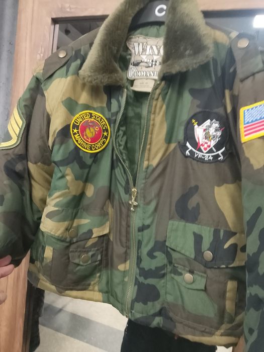 Kurtka pilotka Wing Commande róż na 6 lat Super