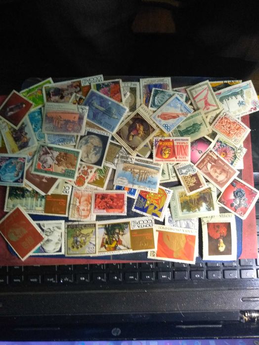 Марки почтовые 60-70 гг