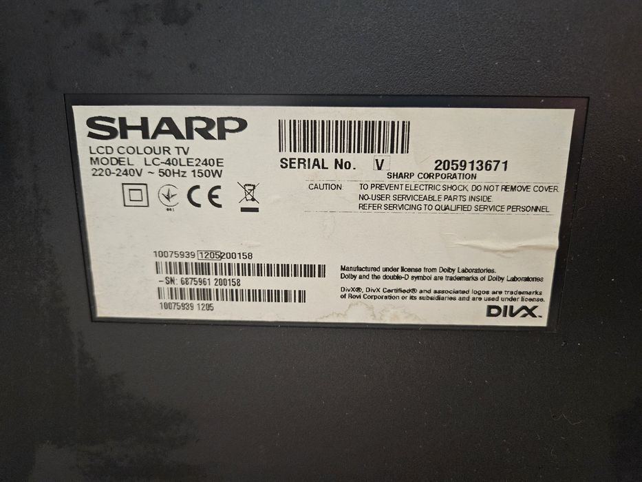TV Sharp LC-40LE240E