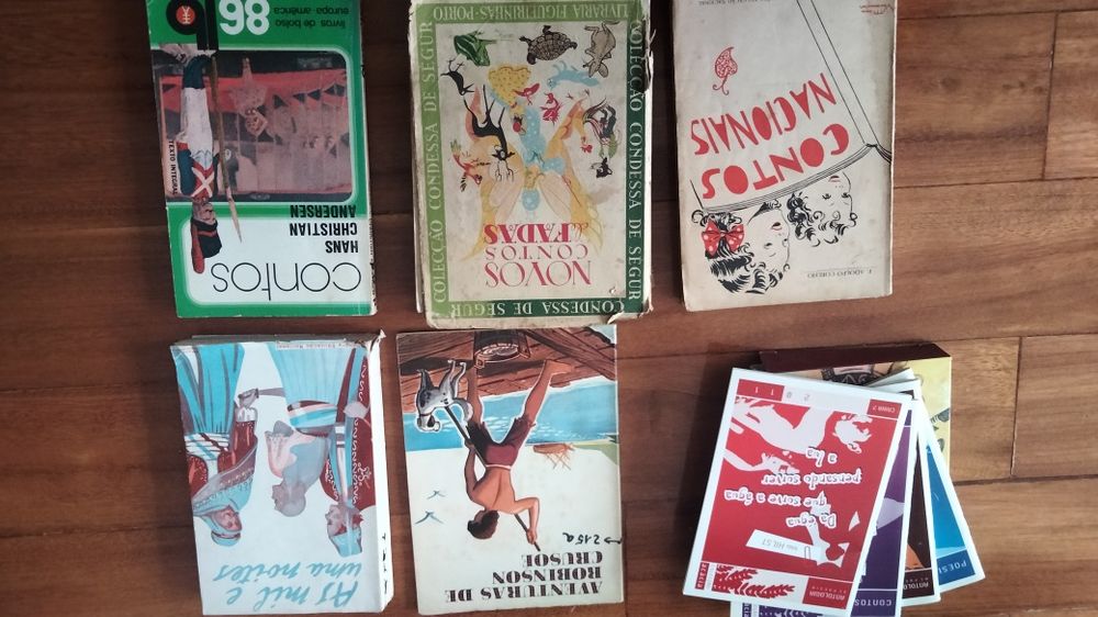 Vendo livros de contos