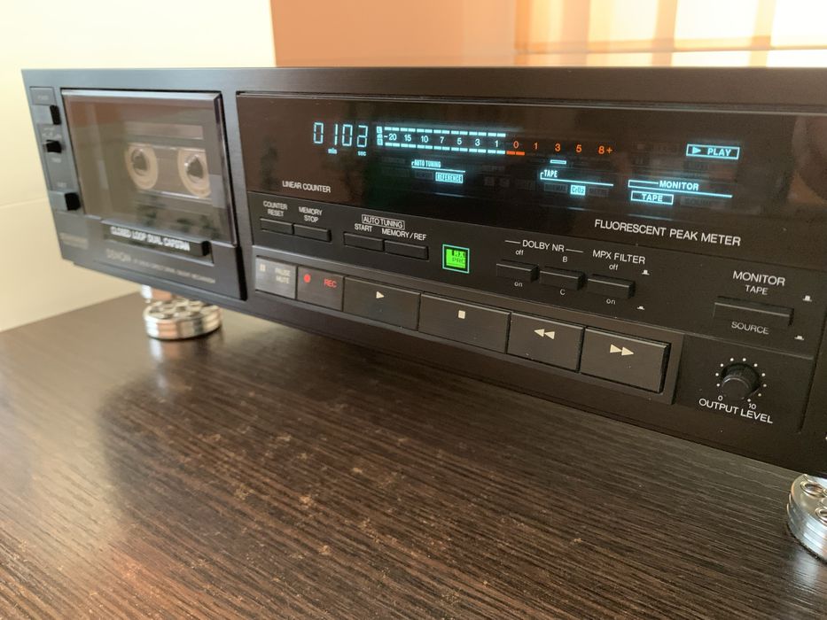 Топова касетна дека Denon DR-M44HX • 3 heads • Direct Drive • Сервіс Німеччина